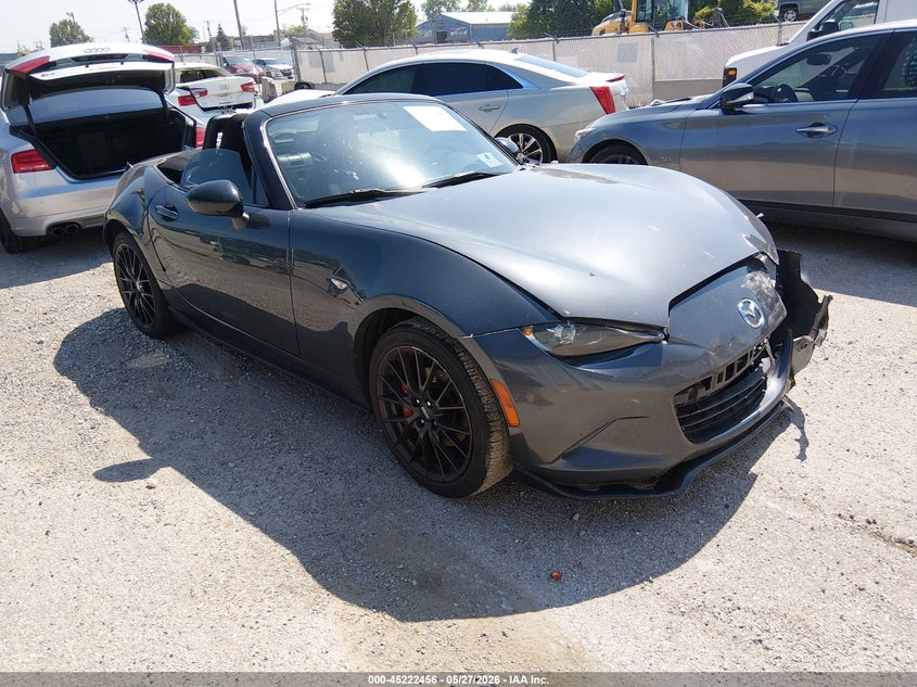 2016 Mazda Mx-5 VIN JM1NDAC78G0111396 IAAI salvage auction — FRONT END, Salvage Title, sold $2,300 on 2026-07-14 (photo 1)