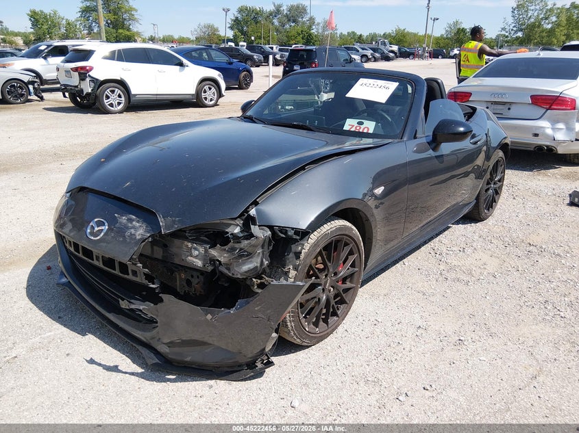 2016 Mazda Mx-5 VIN JM1NDAC78G0111396 IAAI salvage auction — FRONT END, Salvage Title, sold $2,300 on 2026-07-14 (photo 2)