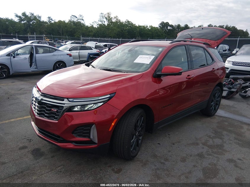 2023 Chevrolet Equinox VIN 3GNAXMEG0PL137666 IAAI salvage auction — REAR END, Salvage (South Carolina), sold $8,000 on 2026-08-01 (photo 2)