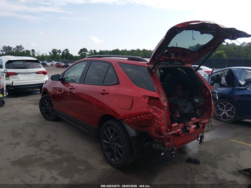 2023 Chevrolet Equinox VIN 3GNAXMEG0PL137666 IAAI salvage auction — REAR END, Salvage (South Carolina), sold $8,000 on 2026-08-01 (photo 3)