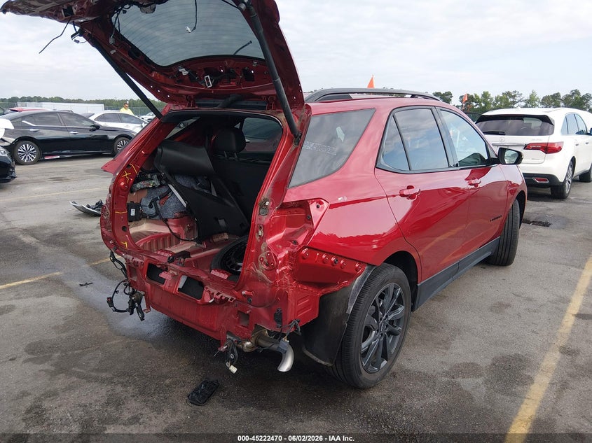 2023 Chevrolet Equinox VIN 3GNAXMEG0PL137666 IAAI salvage auction — REAR END, Salvage (South Carolina), sold $8,000 on 2026-08-01 (photo 4)