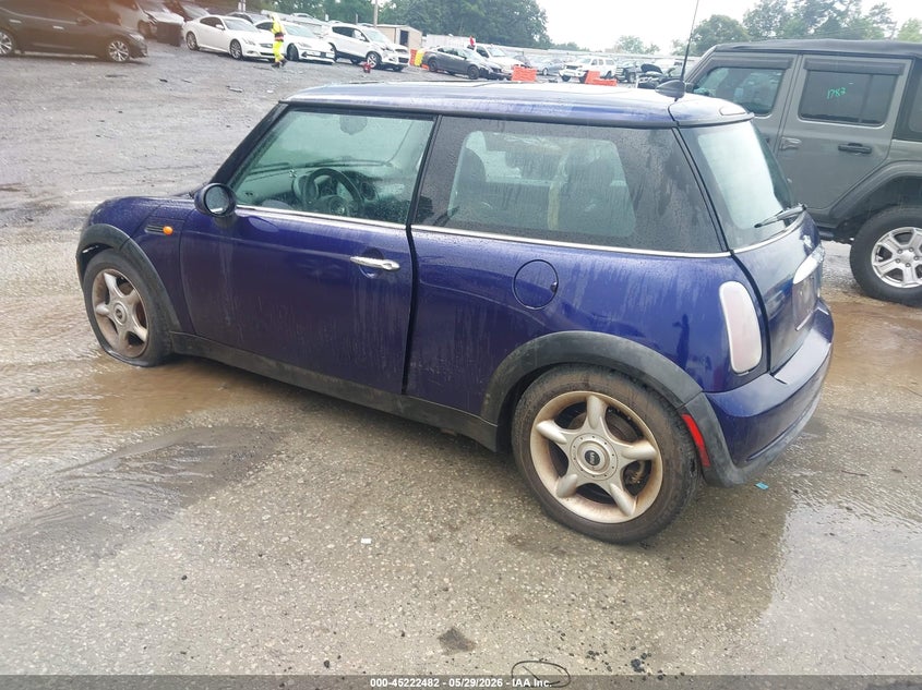 2005 Mini Cooper VIN WMWRC33485TJ66025 IAAI salvage auction — RIGHT FRONT, Salvage (Georgia), sold $325 on 2026-07-15 (photo 3)
