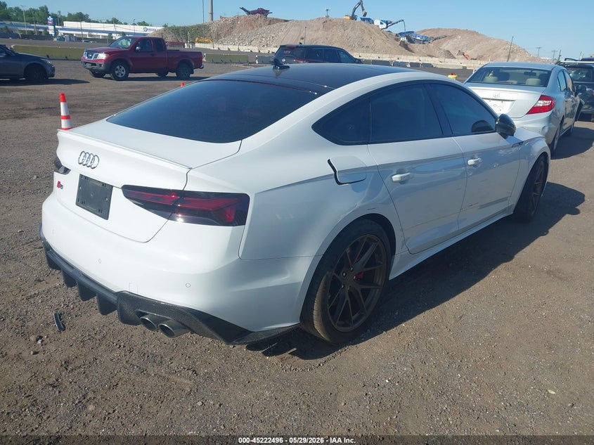 2021 Audi S5 VIN WAUC4CF57MA037081 IAAI salvage auction — LEFT FRONT, Salvage Title, sold $12,350 on 2026-09-29 (photo 4)