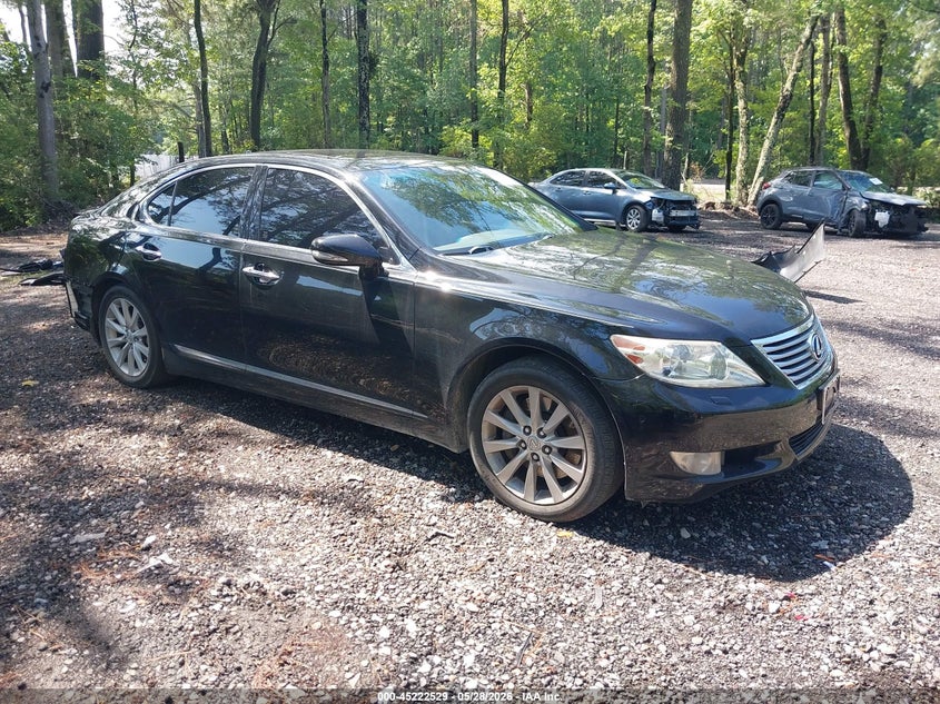 2010 Lexus Ls VIN JTHCL5EF8A5008400 IAAI salvage auction — REAR END, Clear (Virginia), sold $2,200 on 2026-07-28 (photo 1)