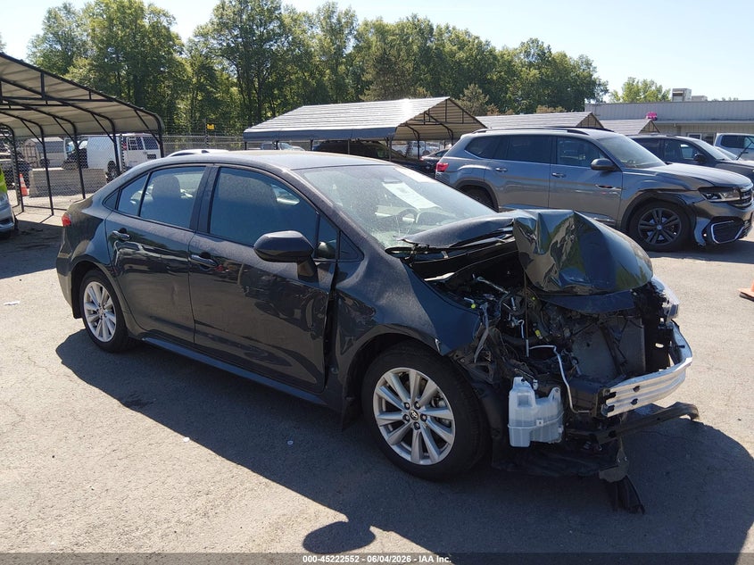 2025 Toyota Corolla VIN 5YFB4MDE9SP240232 IAAI salvage auction — FRONT END, Salvage Title, sold $4,300 on 2026-07-30 (photo 1)