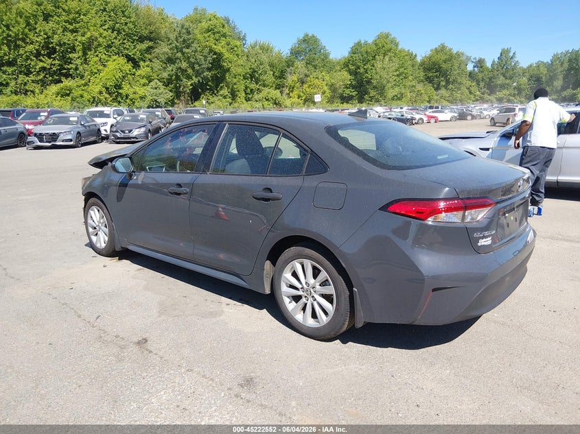 2025 Toyota Corolla VIN 5YFB4MDE9SP240232 IAAI salvage auction — FRONT END, Salvage Title, sold $4,300 on 2026-07-30 (photo 3)