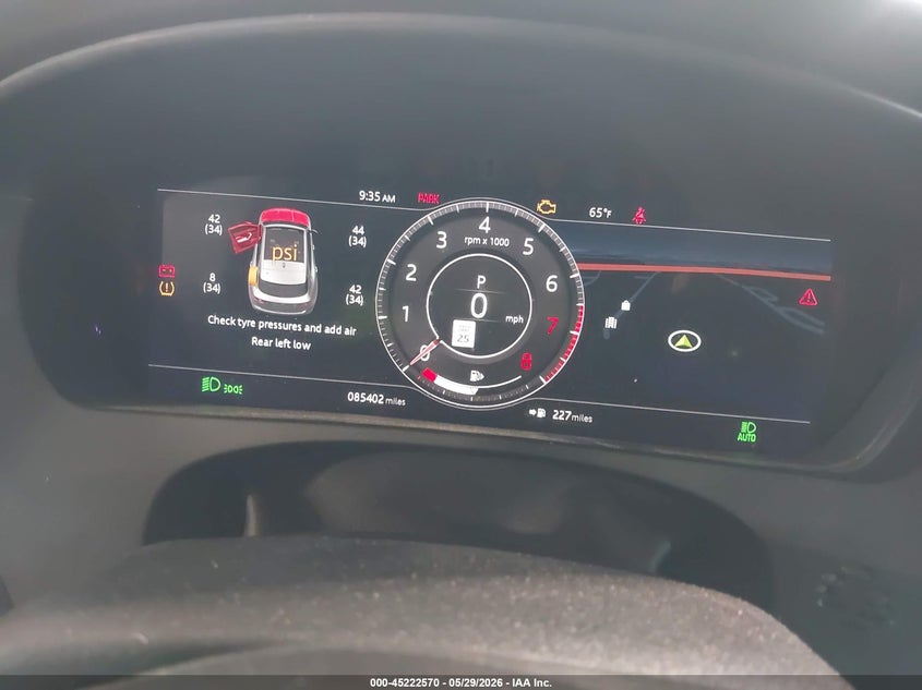 2020 Jaguar F-pace VIN SADCN2GX2LA645376 IAAI salvage auction — LEFT SIDE, Salvage Title, sold $5,350 on 2026-07-23 (photo 7)