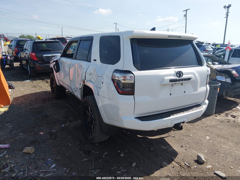 2016 Toyota 4runner VIN JTEBU5JR7G5377313 IAAI salvage auction — FRONT END, Salvage Title, sold $8,075 on 2026-07-09 (photo 3)