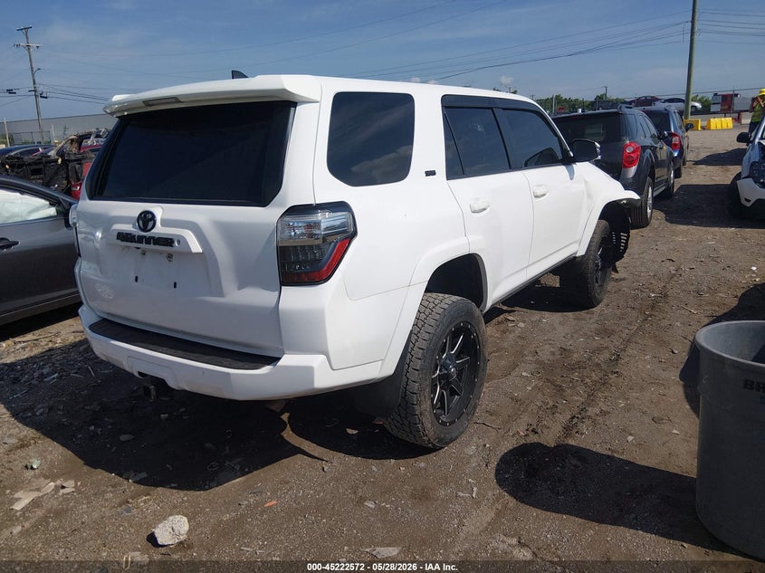 2016 Toyota 4runner VIN JTEBU5JR7G5377313 IAAI salvage auction — FRONT END, Salvage Title, sold $8,075 on 2026-07-09 (photo 4)