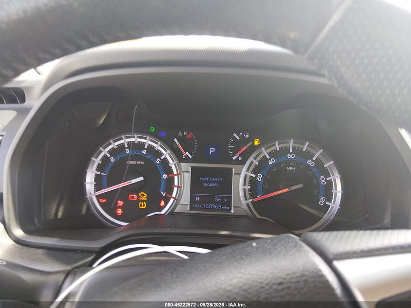 2016 Toyota 4runner VIN JTEBU5JR7G5377313 IAAI salvage auction — FRONT END, Salvage Title, sold $8,075 on 2026-07-09 (photo 7)