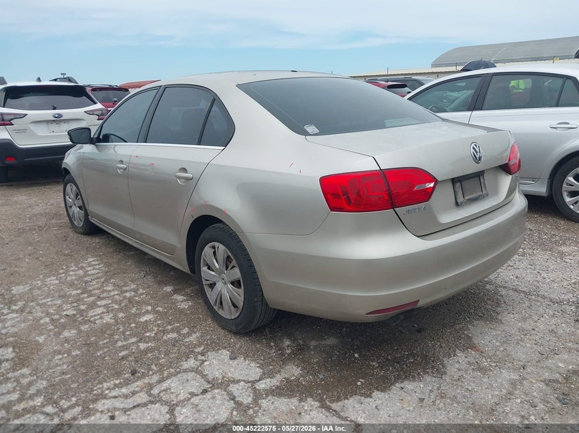 2013 Volkswagen Jetta VIN 3VWDP7AJ8DM227188 IAAI salvage auction — FRONT END, Original (Texas), sold $925 on 2026-07-25 (photo 3)
