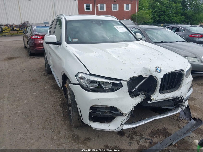2018 BMW X3 VIN 5UXTR9C51JLD59812 IAAI salvage auction — FRONT END, Salvage (Idaho), sold $2,350 on 2026-07-28 (photo 1)