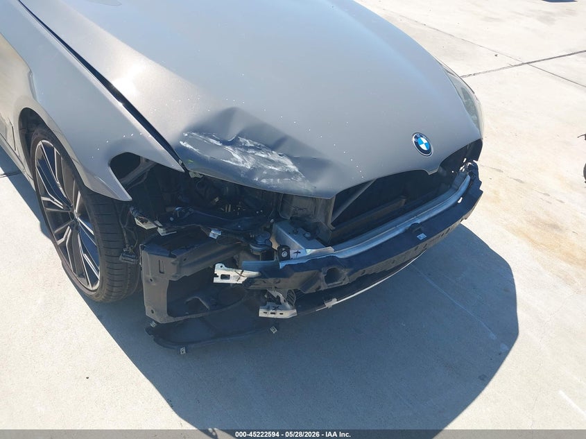 2021 BMW 5er VIN WBA53BH00MCF08129 IAAI salvage auction — FRONT END, Salvage Title, sold $13,900 on 2026-08-07 (photo 6)