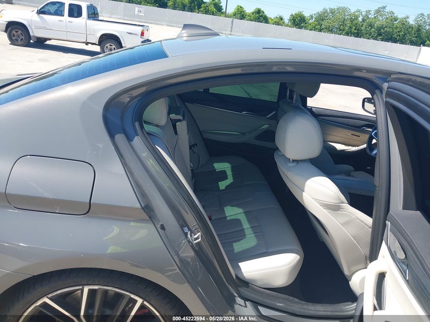 2021 BMW 5er VIN WBA53BH00MCF08129 IAAI salvage auction — FRONT END, Salvage Title, sold $13,900 on 2026-08-07 (photo 8)