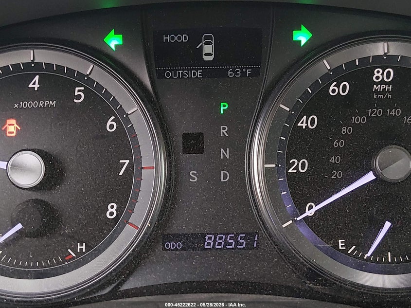 2012 Lexus ES VIN JTHBK1EG8C2486451 IAAI salvage auction — SIDE, Salvage Title, sold $4,150 on 2026-07-10 (photo 7)