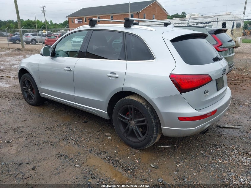 2014 Audi Q5 VIN WA1LFAFP2EA081567 IAAI salvage auction — REAR END, Salvage Title, sold $2,100 on 2026-07-06 (photo 3)