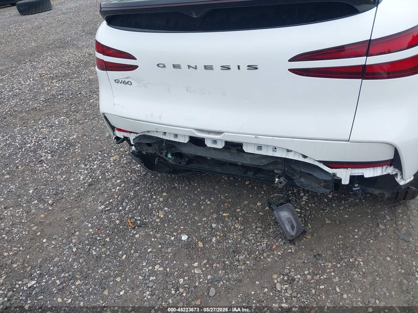 2023 Genesis Gv60 VIN KMUKEDTB6PU009252 IAAI salvage auction — REAR END, Salvage Title, sold $11,025 on 2026-07-09 (photo 6)