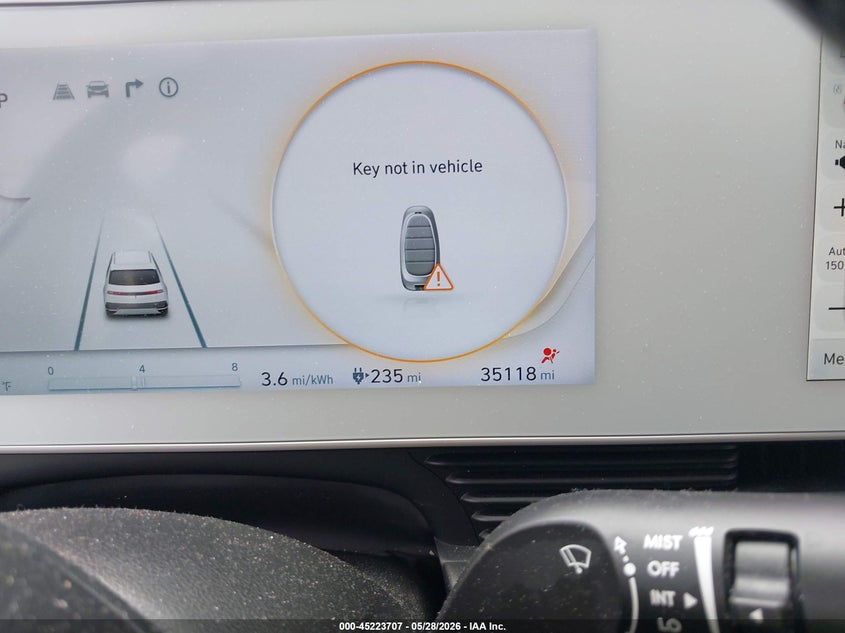 2022 Hyundai Ioniq 5 VIN KM8KNDAF3NU104045 IAAI salvage auction — SIDE, Salvage Title, sold $8,300 on 2026-07-11 (photo 7)