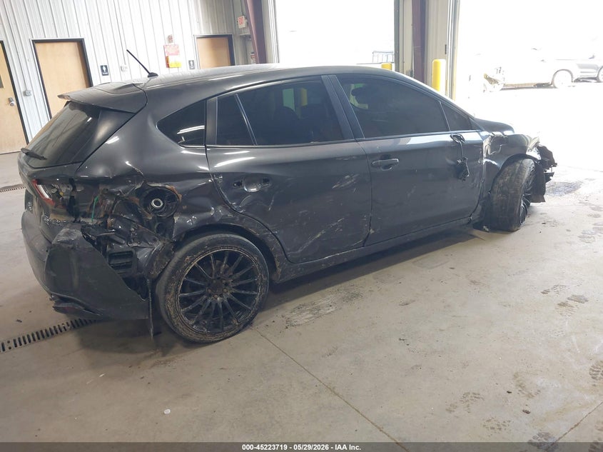 2018 Subaru Impreza VIN 4S3GTAA6XJ3739889 IAAI salvage auction — SIDE, Salvage Title, sold $225 on 2026-07-30 (photo 4)