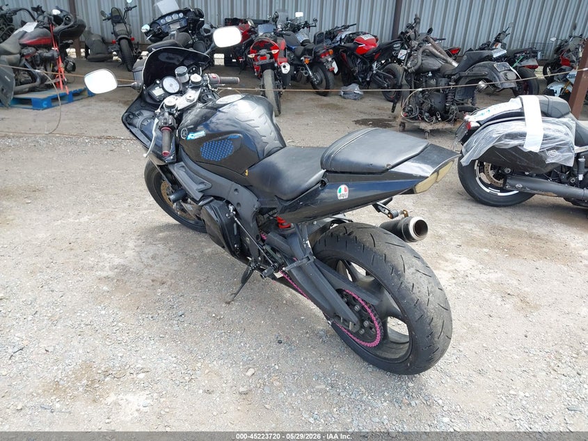 2005 Yamaha Yzf VIN JYARJ06Y15A005500 IAAI salvage auction — THEFT, Salvage (California), sold $1,000 on 2026-09-30 (photo 3)