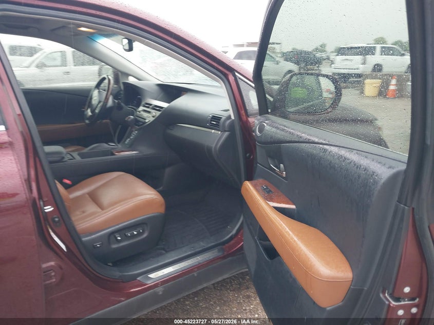 2013 Lexus Rx VIN JTJBC1BA5D2062237 IAAI salvage auction — REAR END, Original (Texas), sold $5,500 on 2026-07-22 (photo 5)