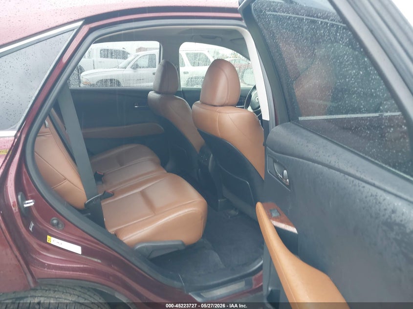 2013 Lexus Rx VIN JTJBC1BA5D2062237 IAAI salvage auction — REAR END, Original (Texas), sold $5,500 on 2026-07-22 (photo 8)