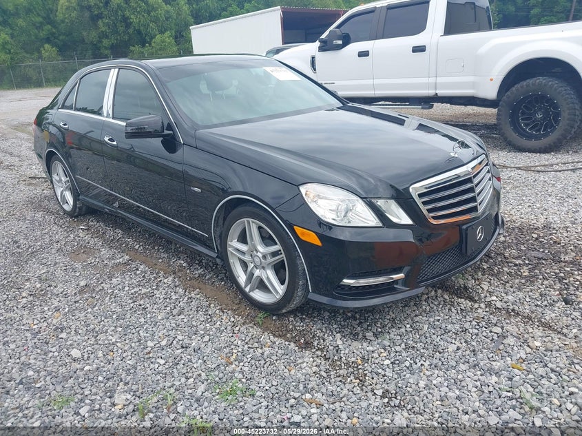 2012 Mercedes-benz E-klasse VIN WDDHF5KBXCA616046 IAAI salvage auction — ENGINE DAMAGE, Salvage (Mississippi), sold $1,500 on 2026-07-09 (photo 1)