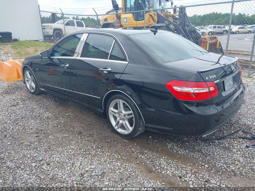 2012 Mercedes-benz E-klasse VIN WDDHF5KBXCA616046 IAAI salvage auction — ENGINE DAMAGE, Salvage (Mississippi), sold $1,500 on 2026-07-09 (photo 3)