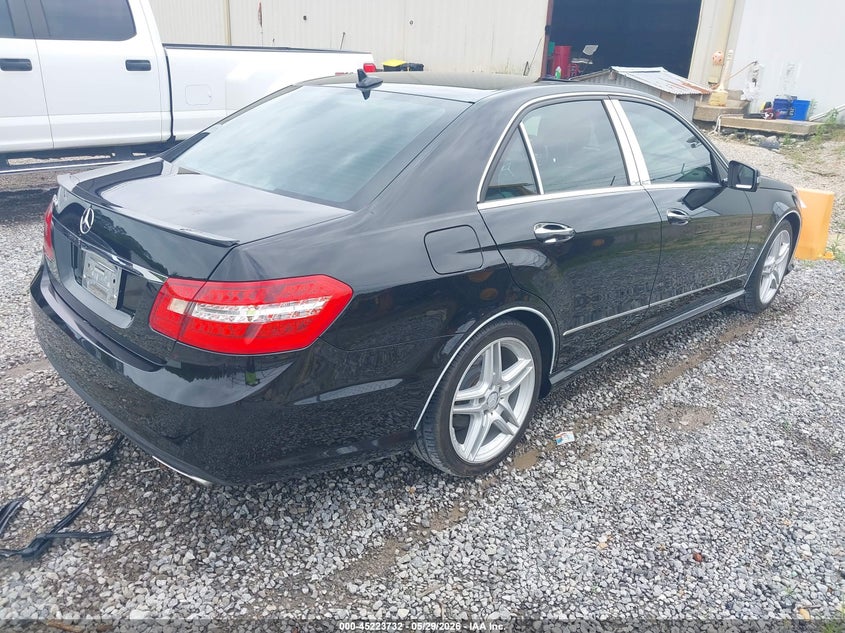 2012 Mercedes-benz E-klasse VIN WDDHF5KBXCA616046 IAAI salvage auction — ENGINE DAMAGE, Salvage (Mississippi), sold $1,500 on 2026-07-09 (photo 4)