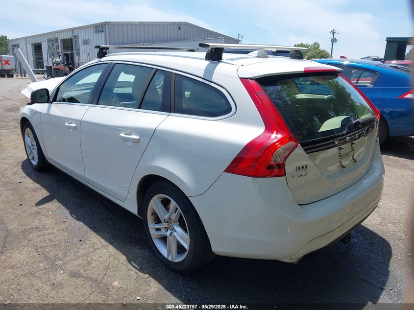 2015 Volvo V60 VIN YV140MEK6F1233431 IAAI salvage auction — FRONT END, Salvage Title, sold $425 on 2026-07-12 (photo 3)