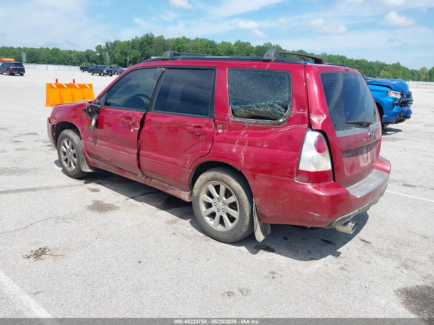 2006 Subaru Forester VIN JF1SG65656G716127 IAAI salvage auction — WATER/FLOOD, Salvage (Indiana), sold $225 on 2026-07-09 (photo 3)