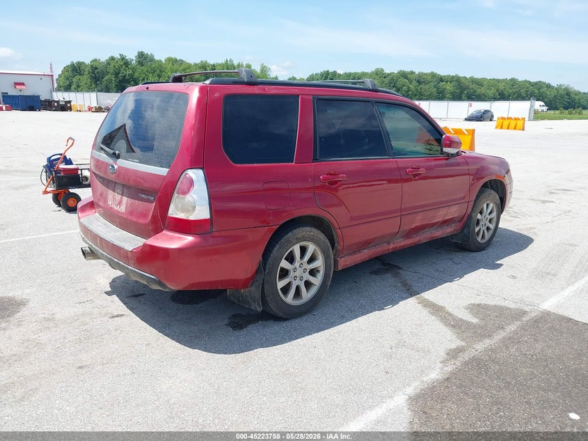 2006 Subaru Forester VIN JF1SG65656G716127 IAAI salvage auction — WATER/FLOOD, Salvage (Indiana), sold $225 on 2026-07-09 (photo 4)