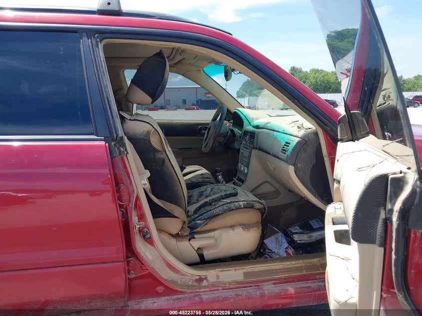 2006 Subaru Forester VIN JF1SG65656G716127 IAAI salvage auction — WATER/FLOOD, Salvage (Indiana), sold $225 on 2026-07-09 (photo 5)