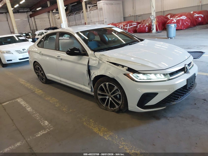 2025 Volkswagen Jetta VIN 3VWBX7BU1SM035141 — IAAI salvage auction photo