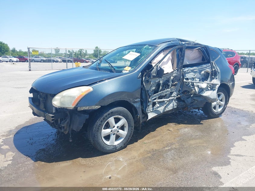 2013 Nissan Rogue VIN JN8AS5MV9DW129279 IAAI salvage auction — ROLLOVER, Clear (Indiana), sold $150 on 2026-07-24 (photo 2)