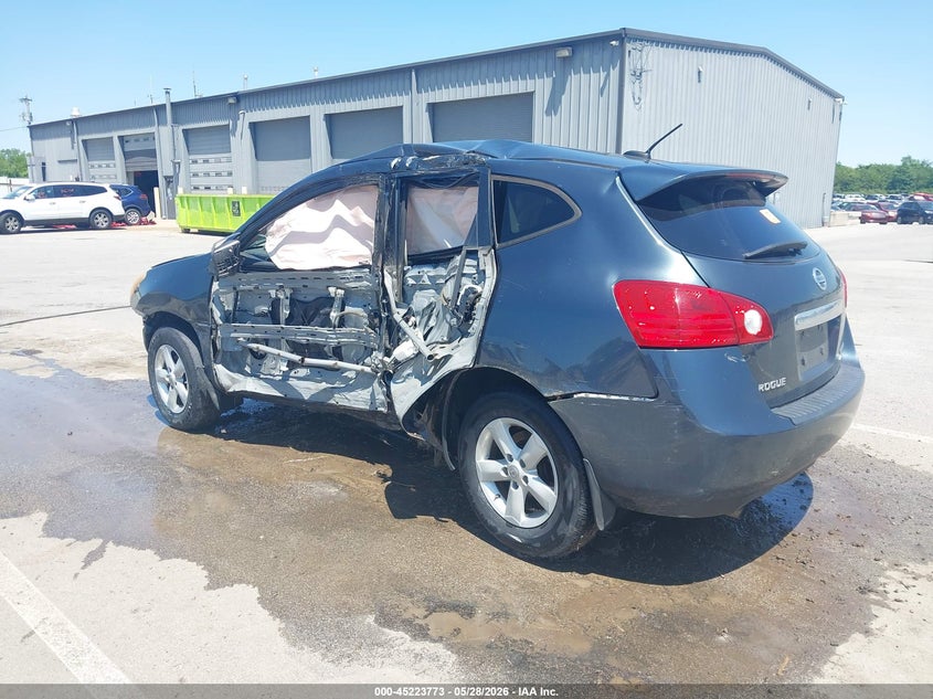 2013 Nissan Rogue VIN JN8AS5MV9DW129279 IAAI salvage auction — ROLLOVER, Clear (Indiana), sold $150 on 2026-07-24 (photo 3)