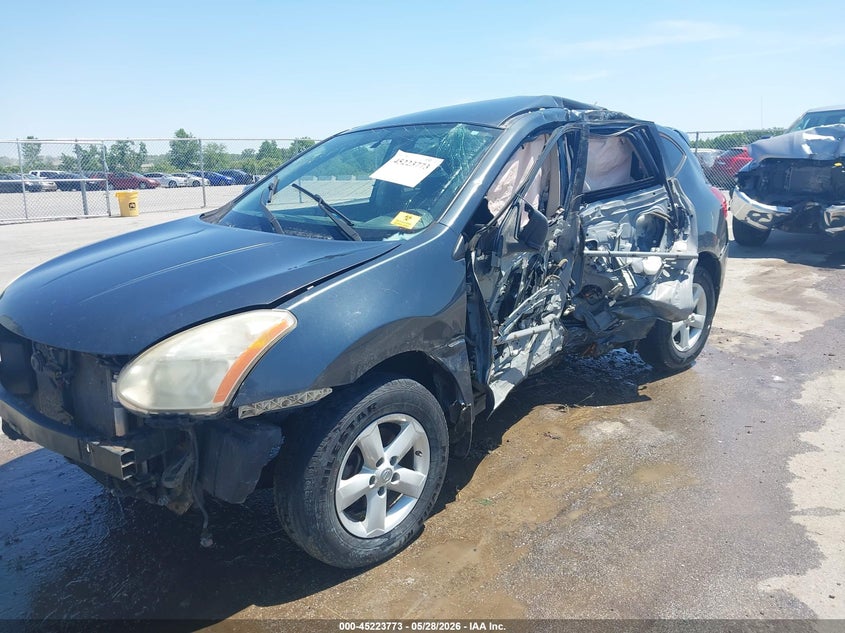 2013 Nissan Rogue VIN JN8AS5MV9DW129279 IAAI salvage auction — ROLLOVER, Clear (Indiana), sold $150 on 2026-07-24 (photo 6)
