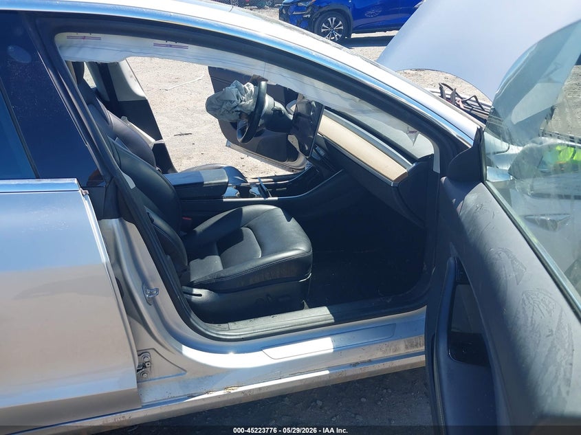 2018 Tesla Model 3 VIN 5YJ3E1EA8JF031117 IAAI salvage auction — LEFT FRONT, Salvage Title, sold $3,300 on 2026-07-16 (photo 5)