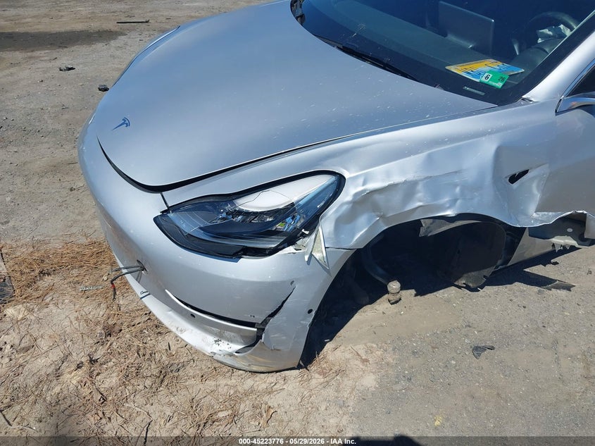 2018 Tesla Model 3 VIN 5YJ3E1EA8JF031117 IAAI salvage auction — LEFT FRONT, Salvage Title, sold $3,300 on 2026-07-16 (photo 6)