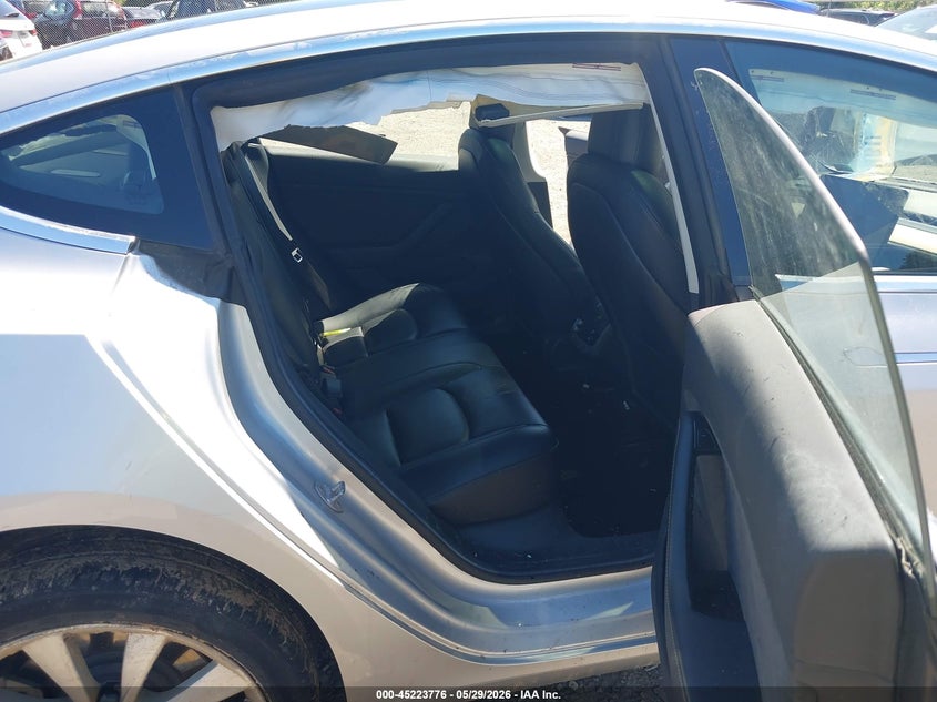 2018 Tesla Model 3 VIN 5YJ3E1EA8JF031117 IAAI salvage auction — LEFT FRONT, Salvage Title, sold $3,300 on 2026-07-16 (photo 8)