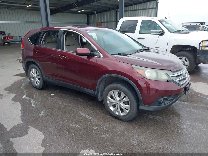 2014 Honda Cr-v VIN 5J6RM4H52EL102435 IAAI salvage auction — HAIL, Salvage Title, sold $3,800 on 2026-07-30 (photo 1)