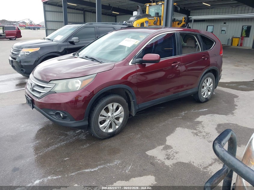 2014 Honda Cr-v VIN 5J6RM4H52EL102435 IAAI salvage auction — HAIL, Salvage Title, sold $3,800 on 2026-07-30 (photo 2)