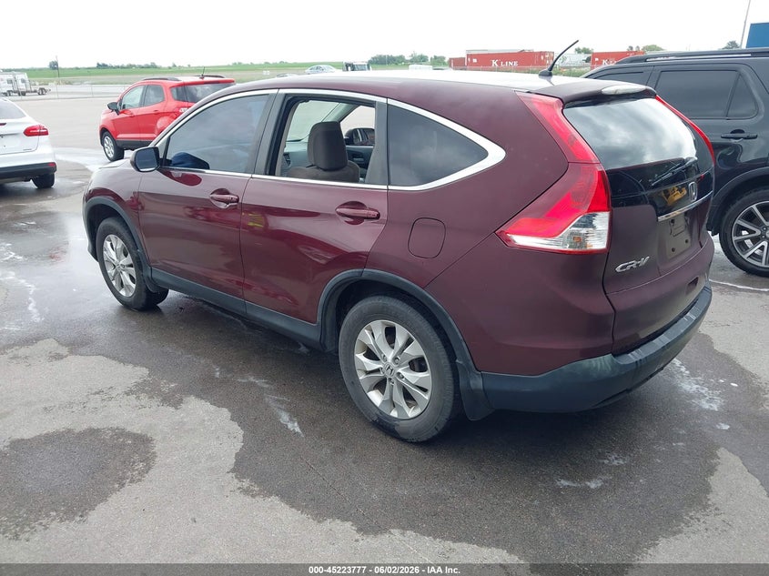 2014 Honda Cr-v VIN 5J6RM4H52EL102435 IAAI salvage auction — HAIL, Salvage Title, sold $3,800 on 2026-07-30 (photo 3)