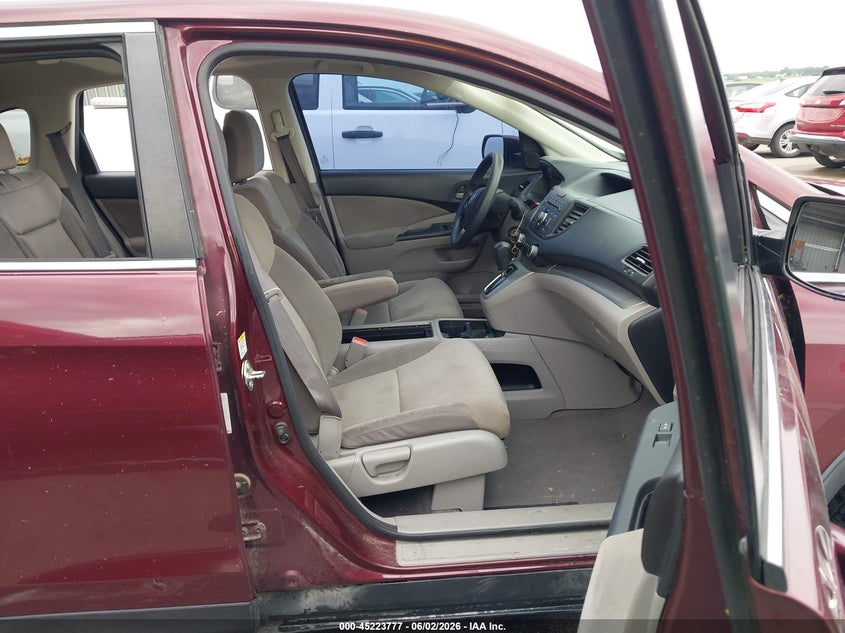 2014 Honda Cr-v VIN 5J6RM4H52EL102435 IAAI salvage auction — HAIL, Salvage Title, sold $3,800 on 2026-07-30 (photo 5)