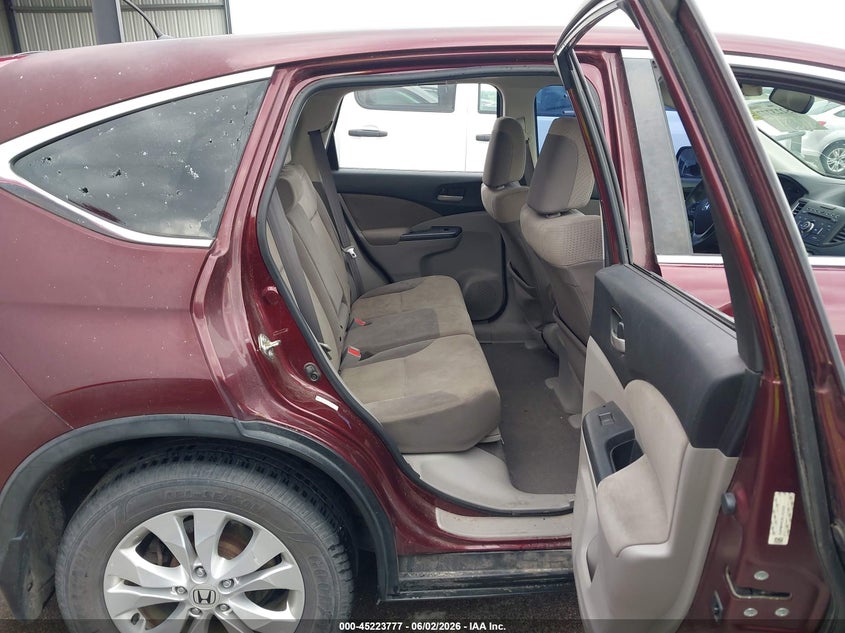 2014 Honda Cr-v VIN 5J6RM4H52EL102435 IAAI salvage auction — HAIL, Salvage Title, sold $3,800 on 2026-07-30 (photo 8)