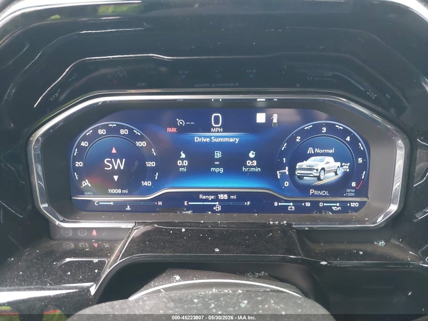 2023 Chevrolet Silverado VIN 3GCUDDED1PG325755 IAAI salvage auction — HAIL, Salvage Title, sold $17,000 on 2026-07-29 (photo 7)