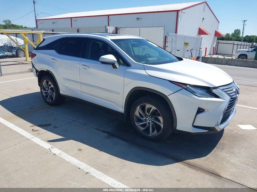 2018 Lexus Rx VIN JTJDGKCA8J2000926 IAAI salvage auction — REAR END, Salvage Title, sold $9,900 on 2026-07-12 (photo 1)