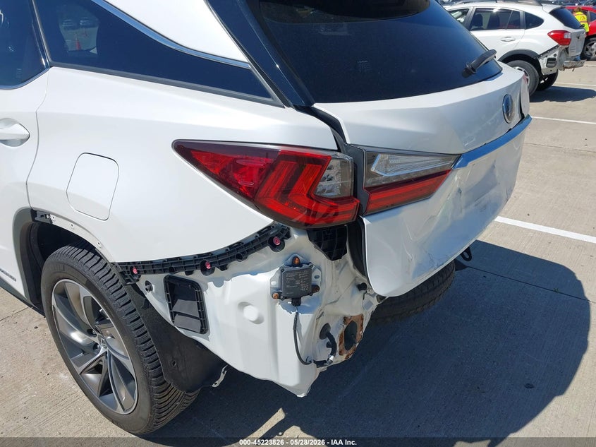 2018 Lexus Rx VIN JTJDGKCA8J2000926 IAAI salvage auction — REAR END, Salvage Title, sold $9,900 on 2026-07-12 (photo 6)