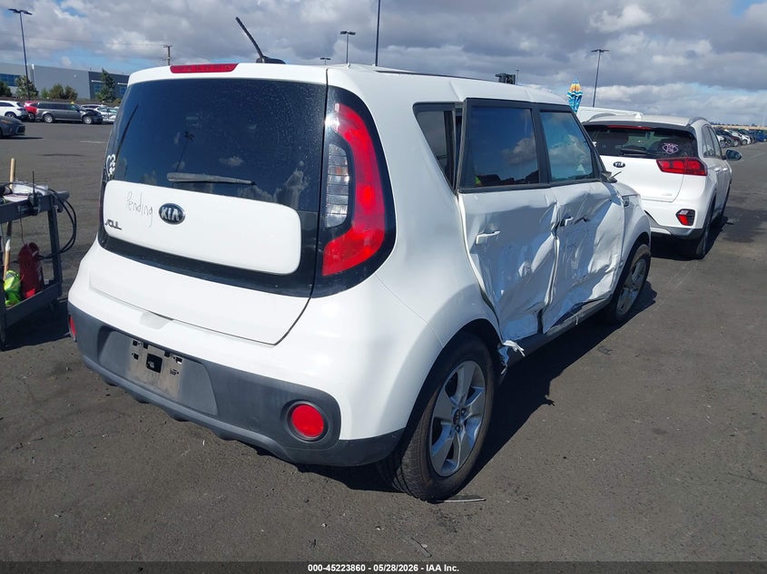 2017 Kia Soul VIN KNDJN2A2XH7486532 IAAI salvage auction — RIGHT SIDE, Salvage Title, sold $1,400 on 2026-07-24 (photo 4)