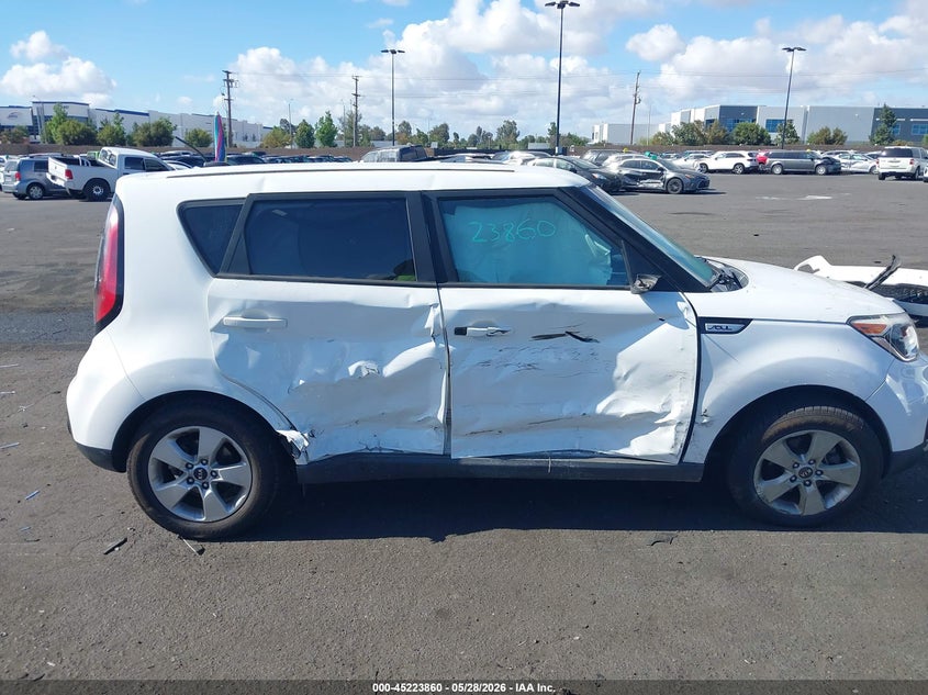 2017 Kia Soul VIN KNDJN2A2XH7486532 IAAI salvage auction — RIGHT SIDE, Salvage Title, sold $1,400 on 2026-07-24 (photo 6)